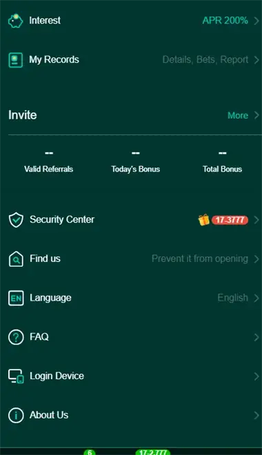 RS33 Account Security Dashboard