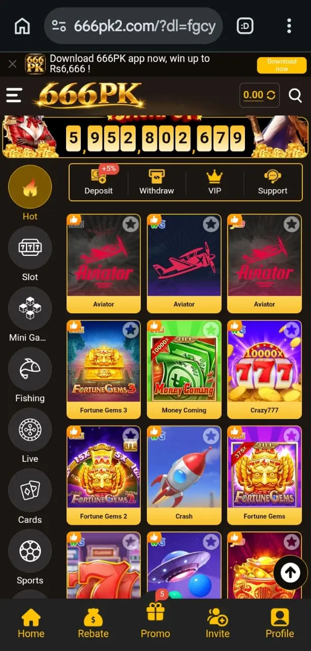 666pk Game Lobby Image 20260928 165816 8ce8aa