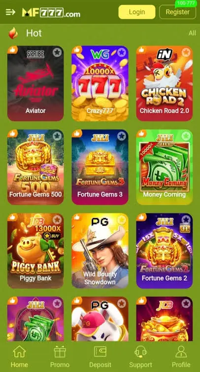 Mf777 Game Lobby