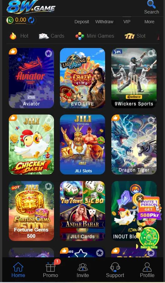 W8 Game Lobby Image